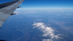 高度一万ﾒｰﾄﾙ　山梨県・長野県　南アルプス上空からの風景写真　高解像度・高画質の壁紙