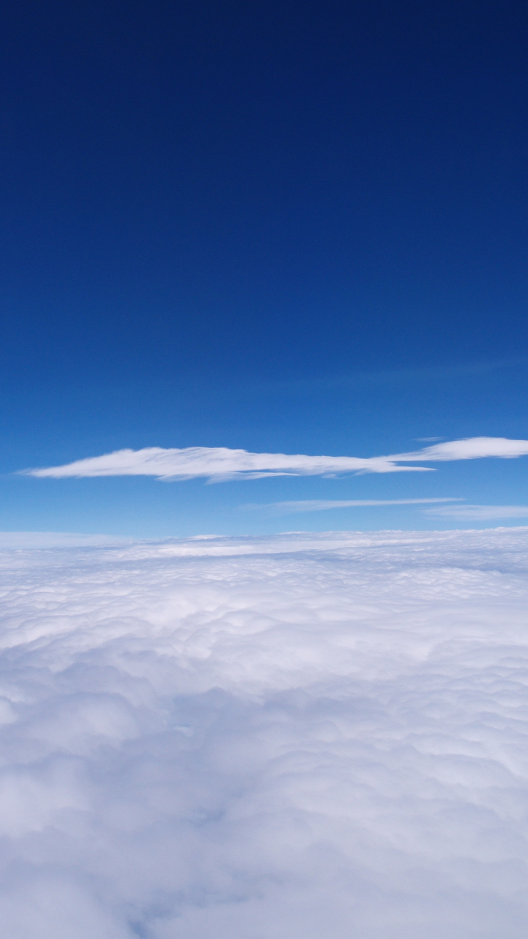 空の写真 高解像度 高画質の無料壁紙 高度一万ﾒｰﾄﾙ 上空の景色